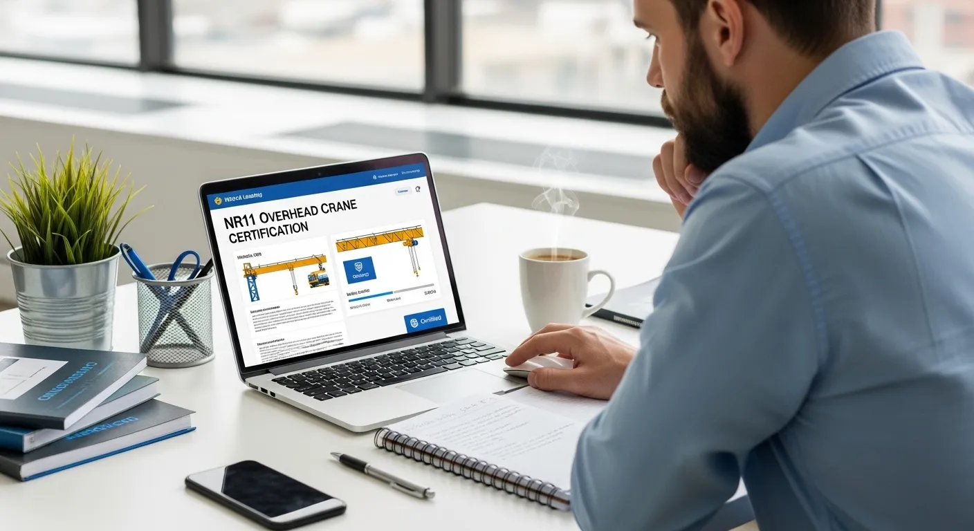 Capacitação online para segurança no transporte de materiais