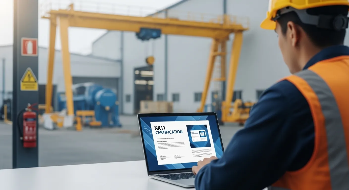 Treinamento Especialista Ponte Rolante Online Campinas