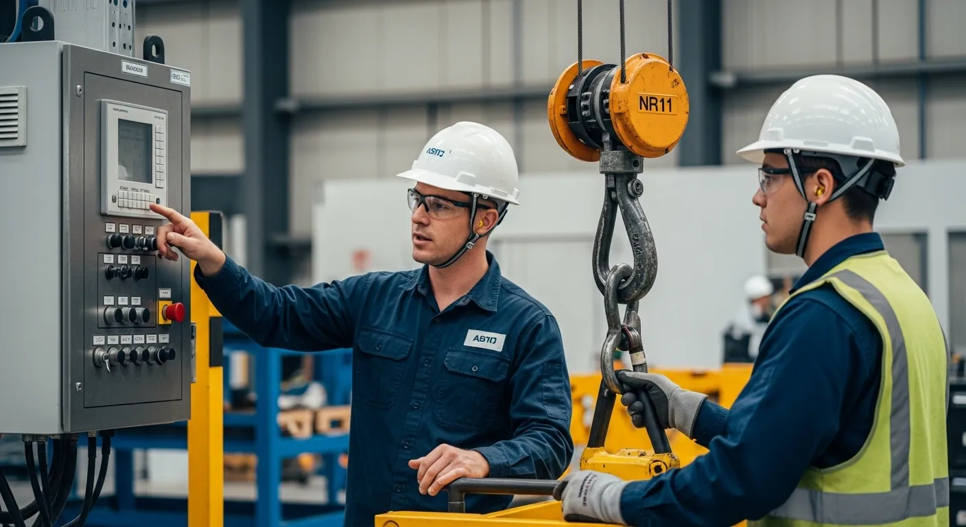 Treinamento de Segurança em Talha Elétrica