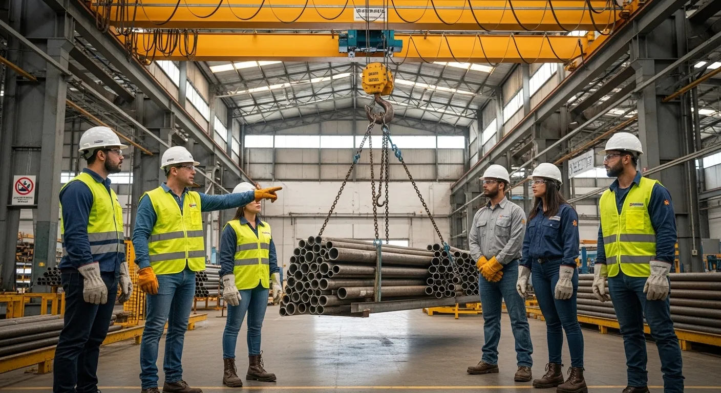 Capacitação técnica em Segurança do Trabalho para ponte rolante