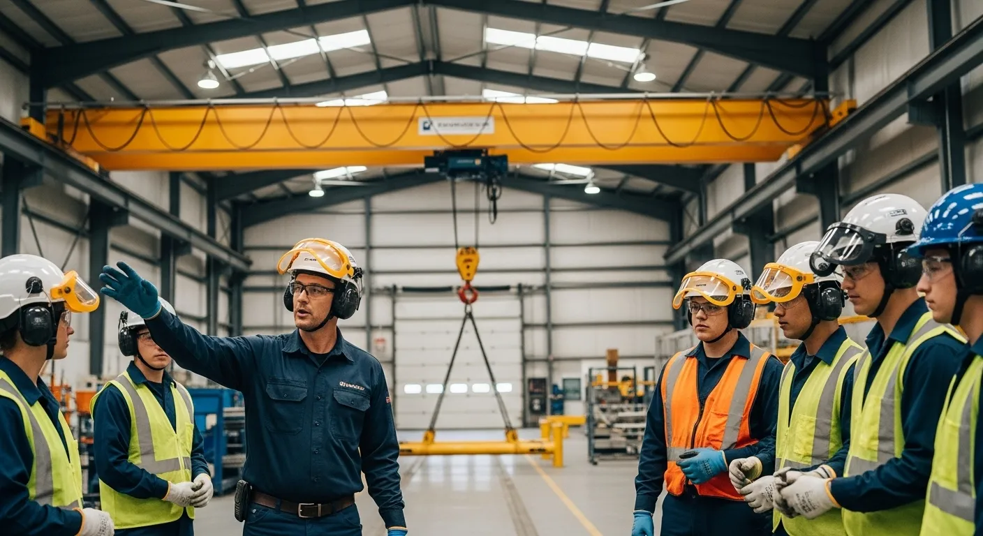Curso Prático de Operador de Ponte Rolante com Certificado