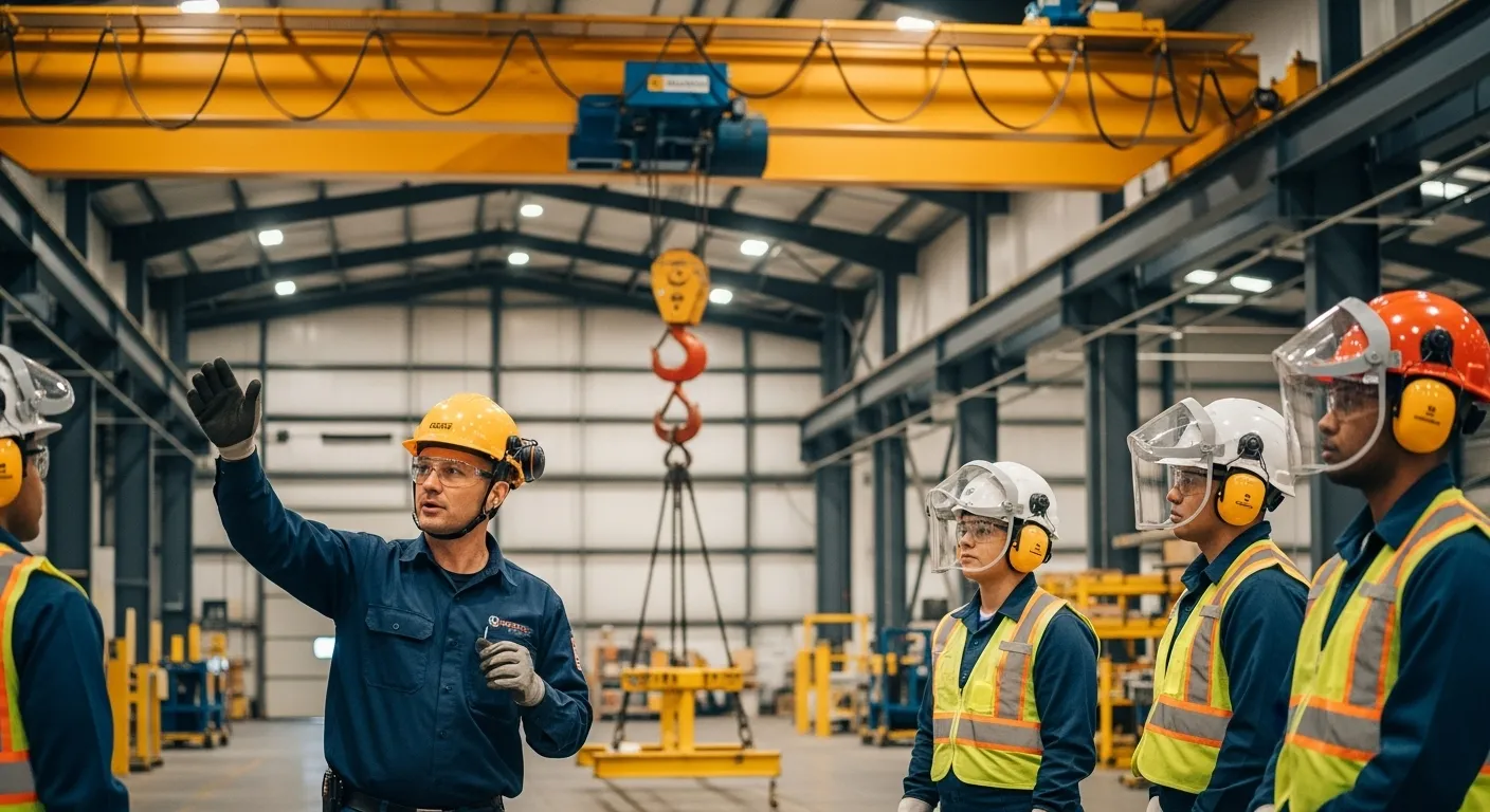 Treinamento Completo para Operar Ponte Rolante