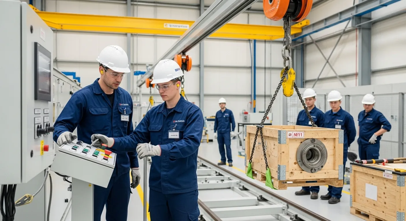 Segurança na operação de monovias conforme NR-11