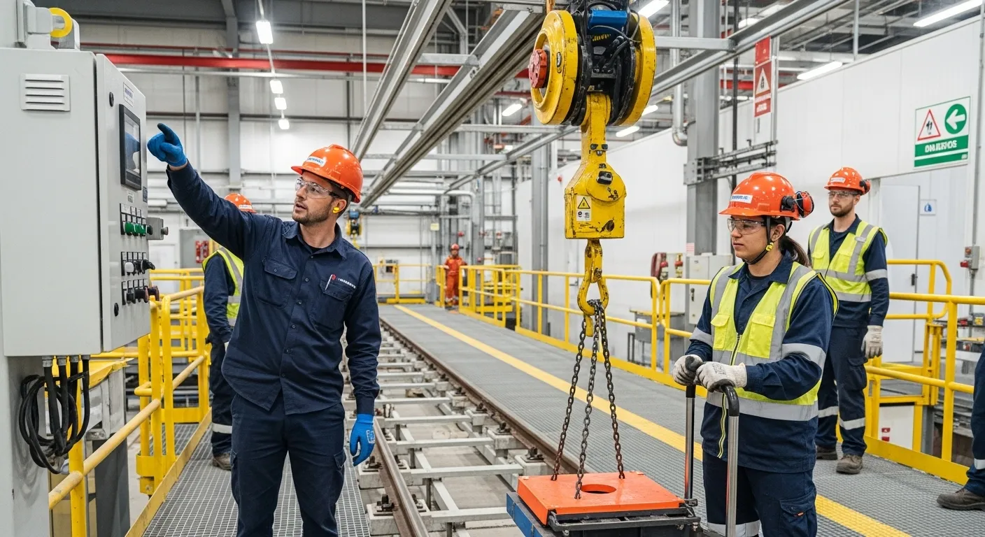 Segurança na operação de monovias conforme NR-11